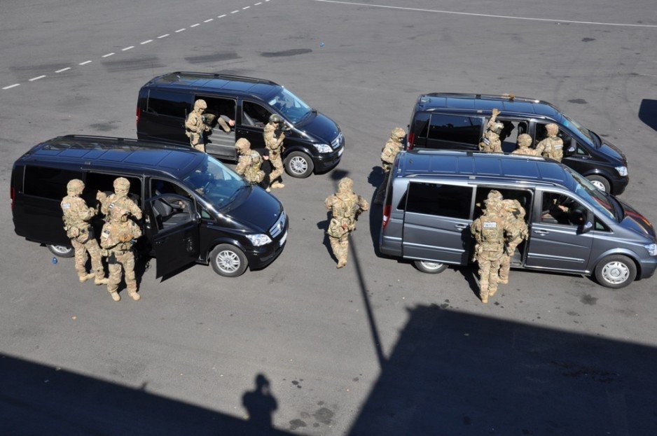 Wydział Działań Specjalnych OSŻW w Warszawie - pokaz dynamiczny podczas Dni Transportu Publicznego.