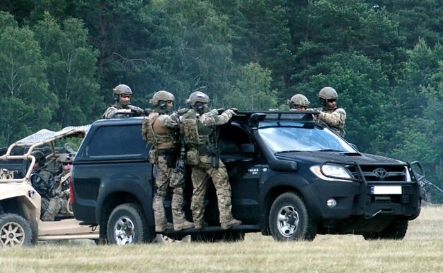 Wojska Specjalne podczas ćwiczeń Anakonda-16.