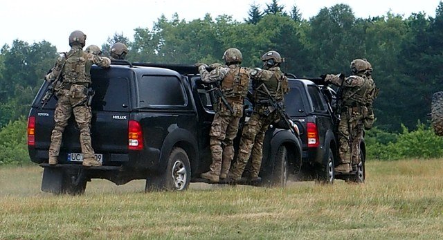 Wojska Specjalne podczas ćwiczeń Anakonda-16.
