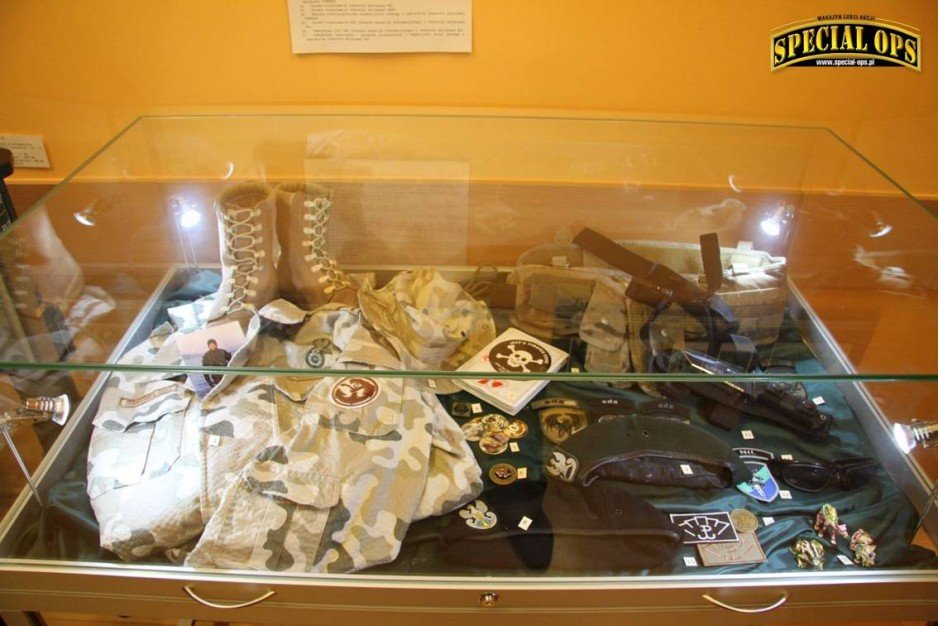 Polskie Wojska Specjalne - wystawa Centrum Weterana Działań Poza Granicami Państwa.