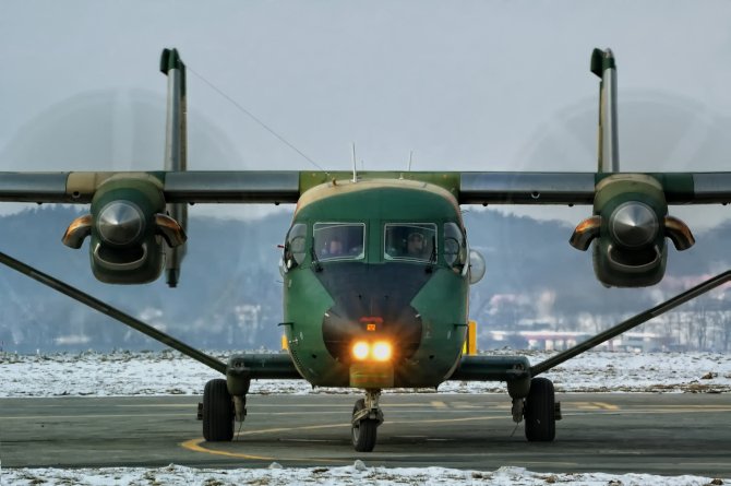 Samolot M-28B/PT "Bryza"
Fot. Źr&oacute;dło: DGRSZ (Zdjęcie: Michał Wajnchold)