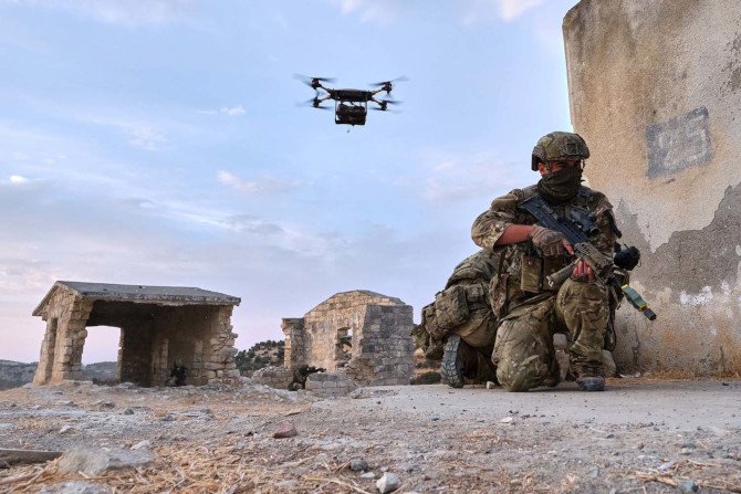Użycie drona w działaniach wojskowych
Fot. Źr&oacute;dło: Royal Navy