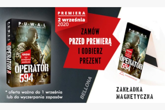 Grafika promująca książkę
Fot. Źr&oacute;dło: Bellona