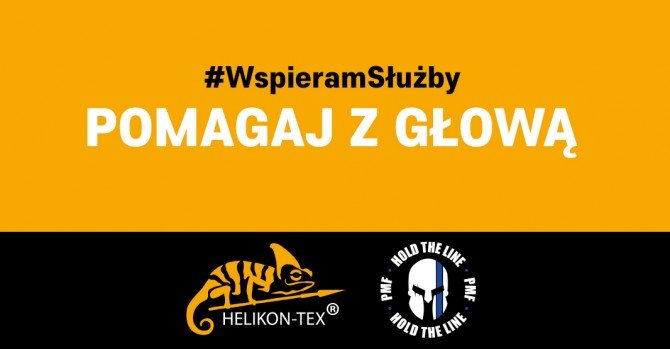 Ruszyła akcja #WspieramSłużby organizowana przez Helikon-Tex