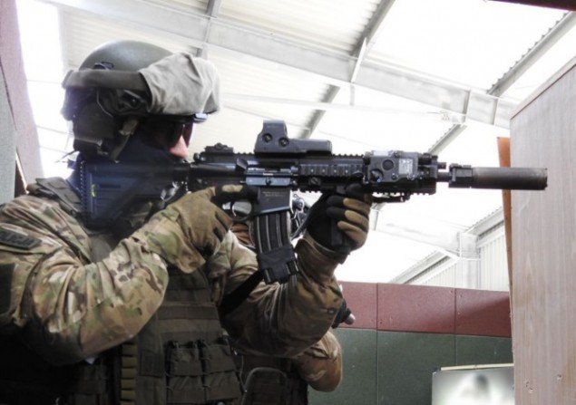 Funkcjonariusz BW BOA
Fot. Źr&oacute;dło: Policja