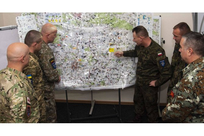 Ćwiczenie MAPLE ARCH
Fot. Źr&oacute;dło: LITHUANIAN-POLISH-UKRAINIAN BRIGADE