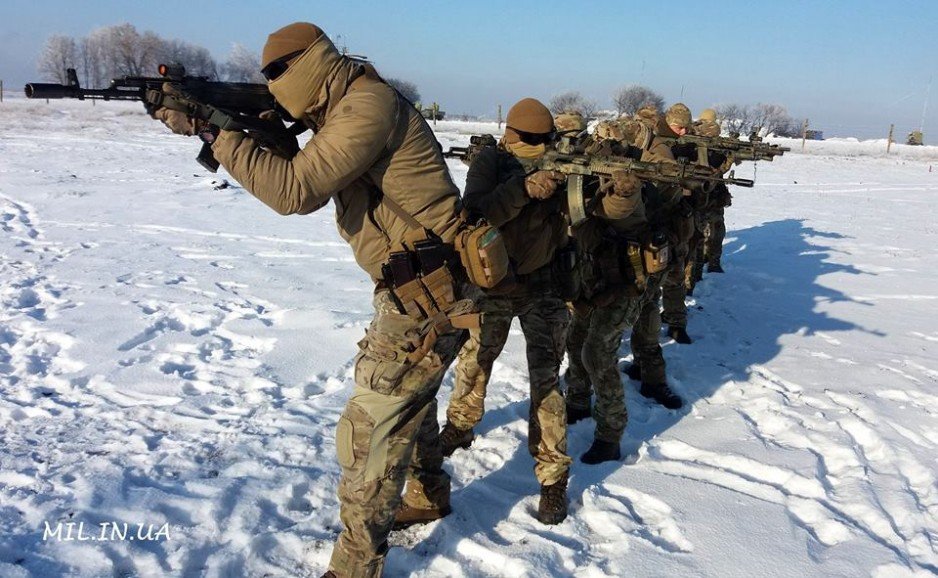 szkolenie z ukrainskimizolnierzami sil specjalnych
