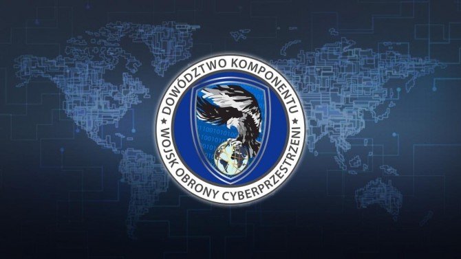 Logo Dow&oacute;dztwa Komponentu Wojsk Obrony Cyberprzestrzeni. Fot. Profil Wojsk Obrony Cyberprzestrzeni na Facebooku.
&nbsp;