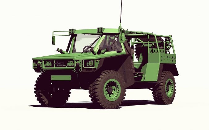e lsfv electric light special force vehicle