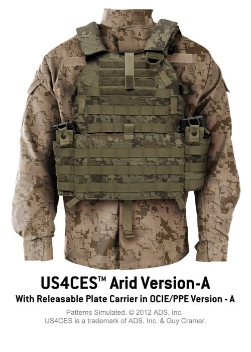bluza w kamuflażu armii amerykańskiej w wersji pustynnej