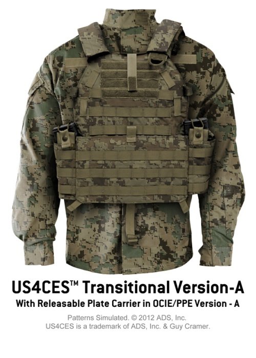 bluza w kamuflażu armii amerykańskiej w wersji przejściowej