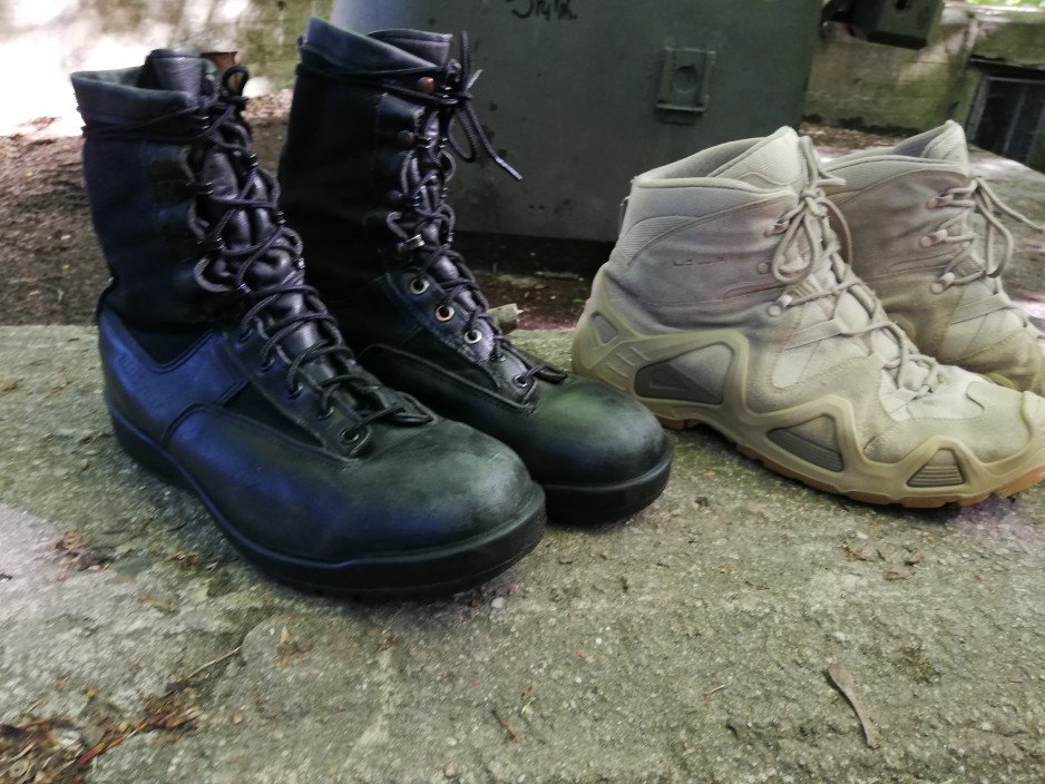 Buty wojskowe i taktyczne