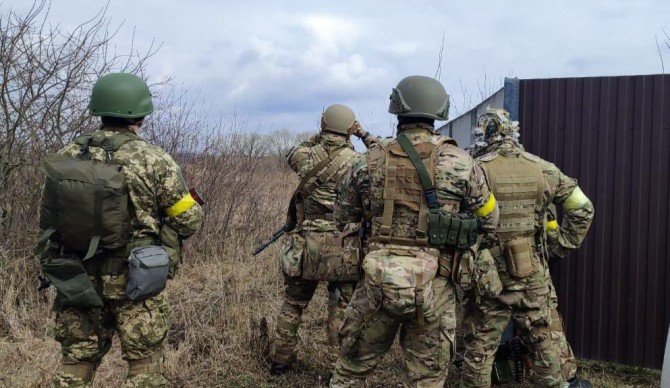 Ochotnicy z batalionu Krym walczący po stronie Ukrainy. Fot. Foto. Telegram.
&nbsp;