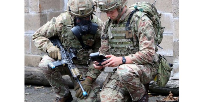 Test nowych technologii
Fot. Źr&oacute;dło: Royal Marines