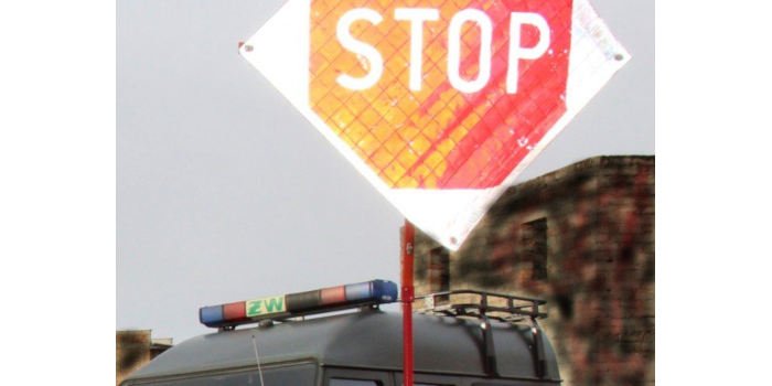 Znak drogowy "STOP"
Fot. Źr&oacute;dło: OSŻW