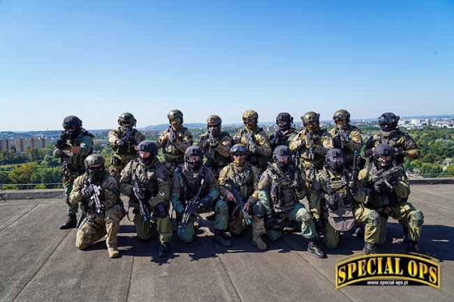 zdjęcie grupowe na szkoleniu SPKP z PSP