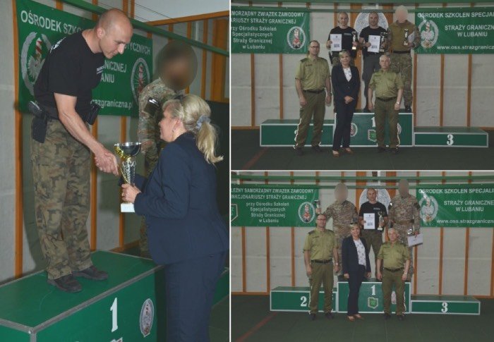 zwycięzcy Międzynarodowych Mistrzostw Straży Granicznej w Strzelectwie