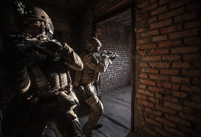 Wojska Specjalne podczas akcji