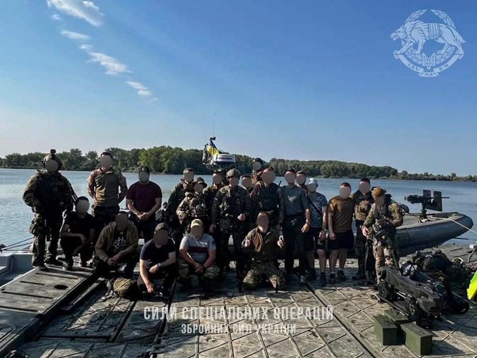 Operatorzy 73 Centrum Morskich Operacji Specjalnych na Wyspie Węży. Fot. SSO Ukrainy