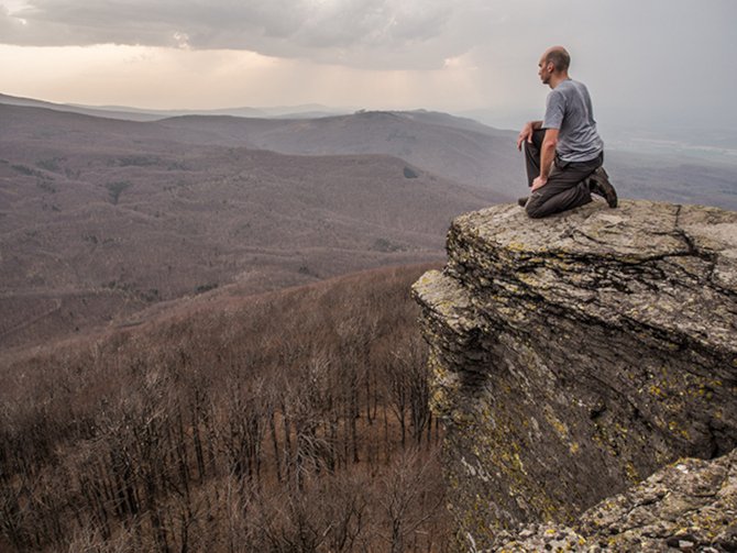 Łukasz supergan w karpatach