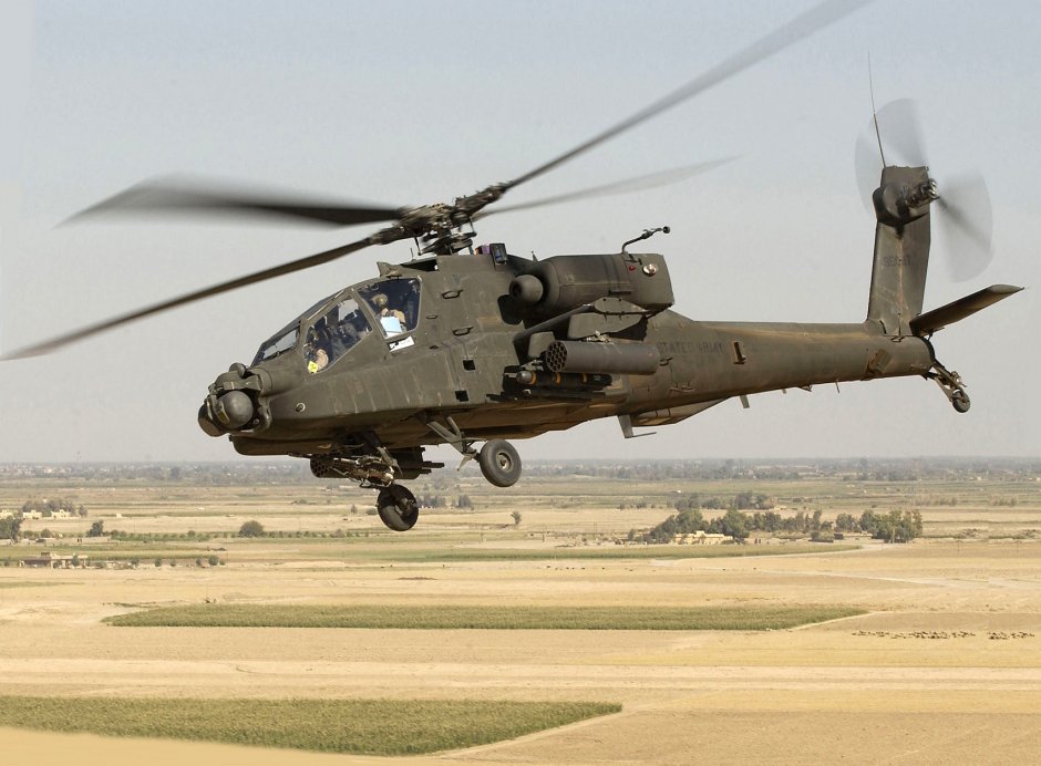 Śmigłowiec AH-64 Apache. Fot. Wikipedia
