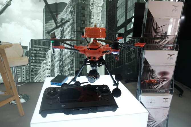 hexacopter o nazwie yuneec h520e firmy aeromind 
