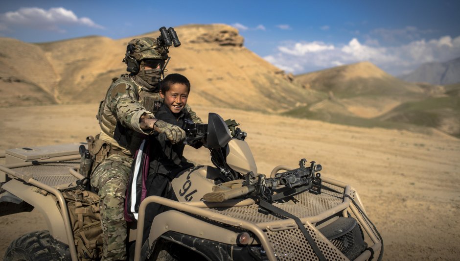 Operator holenderskiego Korps Commandotroepen (KCT) w Afganistanie. Fot. Ministerie van Defensie