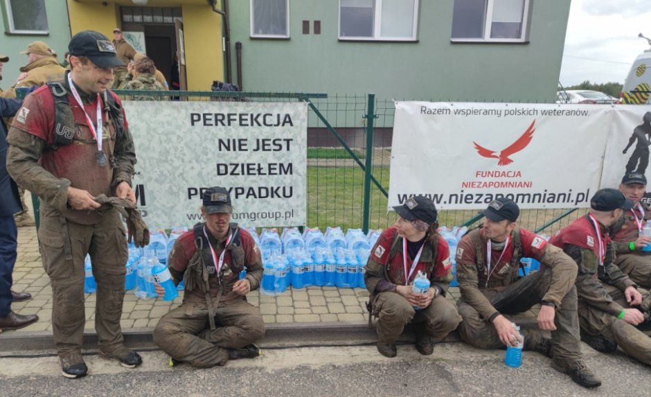 Uczestnicy X edycji GROM CHALLENGE - Siła i Honor. Fot.&nbsp;&nbsp;Fundacja NIEZAPOMNIANI