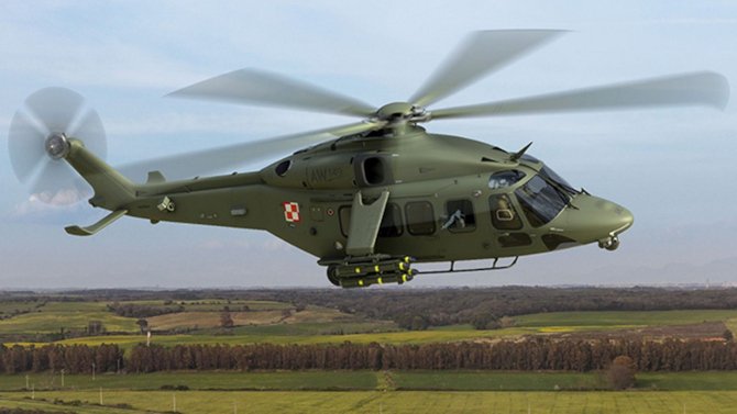 Uzbrojony polski śmiglowiec AW 149