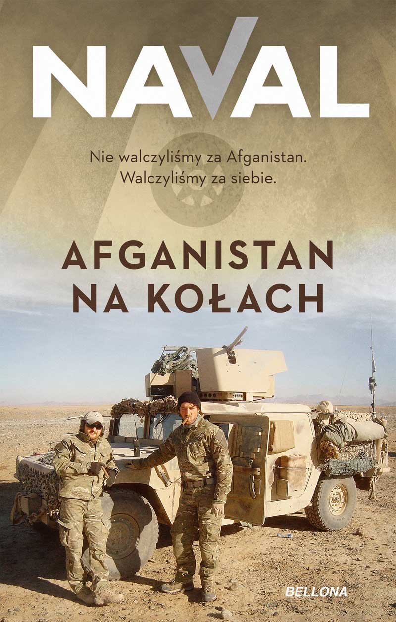Okładka książki "Afganistan na kołach". Grafika: Wydawnictwo Bellona