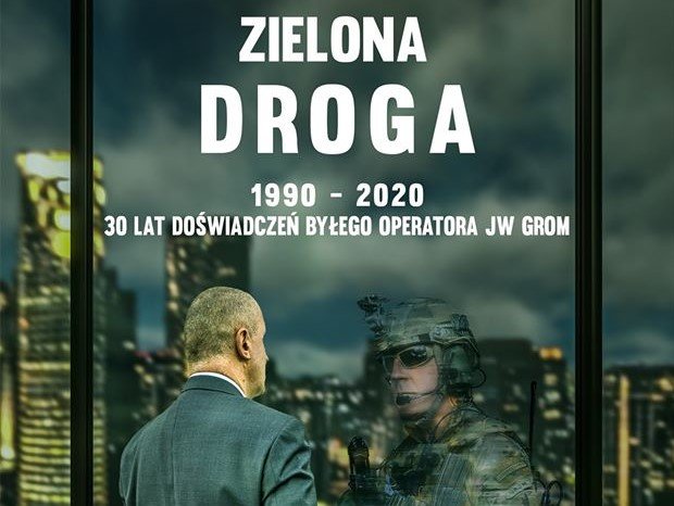Okładka książki "Zielona Droga". Grafika: Andrzej Kruczyński