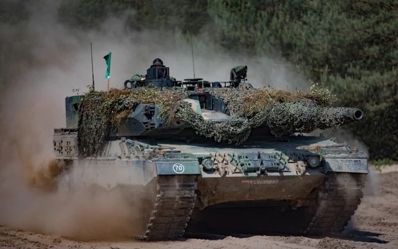 Czołg Leopard A2. Foto. 18. Dywizja Zmechanizowana