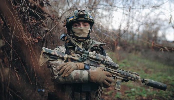 Operator ukraińskich sił specjalnych. Fot. UASOF