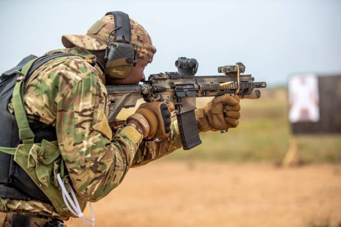 Szkolenie w ramach Flintlock 23. Foto. Special Operations Command Africa