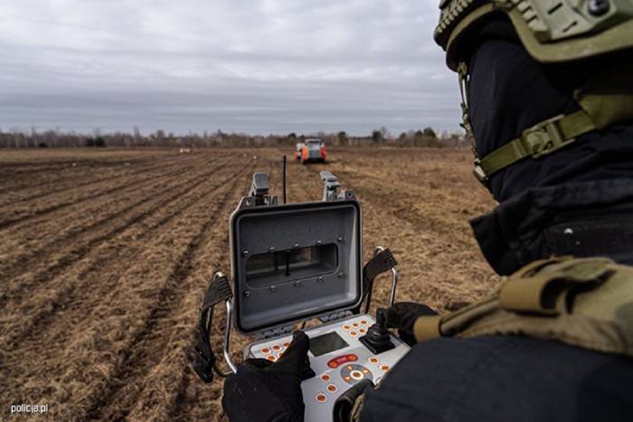 Operator robota pirotechnicznego