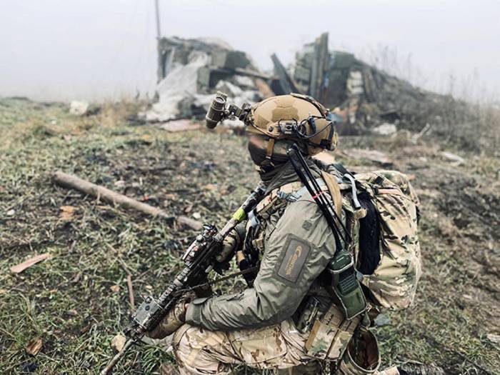 Operator sił specjalnych operacji Ukrainy