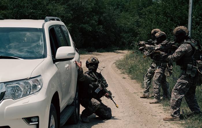 Uczestnicy kursu ranger