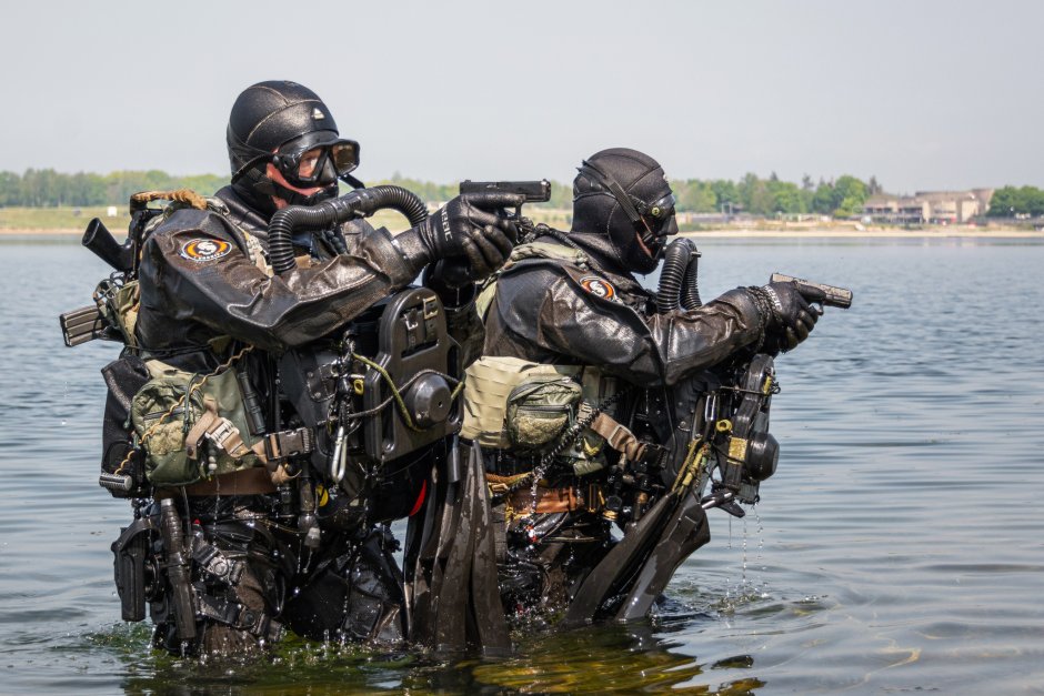 Operatorzy beligijskiego Special Operations Regiment (SOR) w czasie szkolenia. Foto. SOR