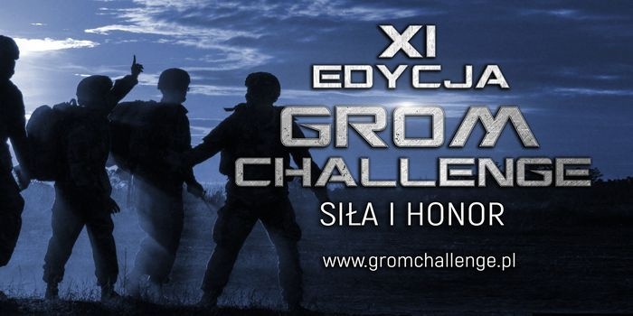 XI edycja GROM Challenge &ndash; Siła i Honor. Grafika: Fundacja NIEZAPOMNIANI