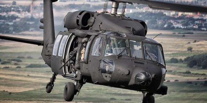 Śmigłowiec S70i Black Hawk należący do JW GROM. Foto. Agencja Uzbrojenia
