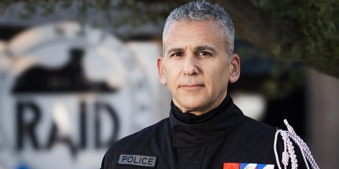 Komisarz Guillaume Cardy. Foto. Police Nationale