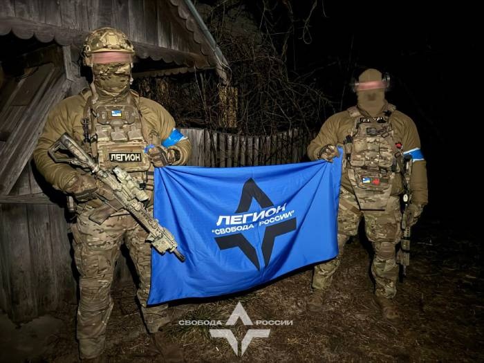 Żołnierze Legionu Wolność Rosji