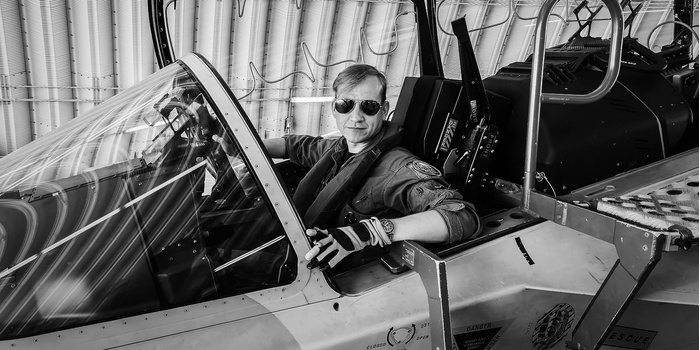 Mjr. pil.&nbsp; Robert &bdquo;Killer&rdquo; Jeł. Foto. 4 Skrzydło Lotnictwa Szkolnego