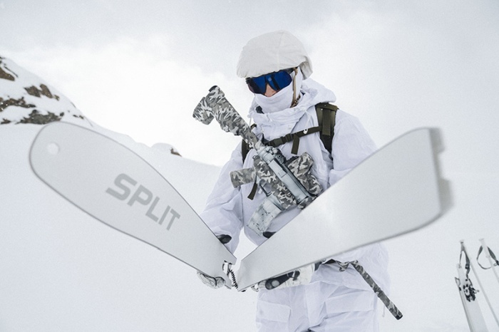 split skis narta skladana 