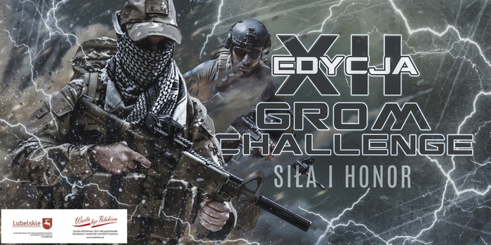 XII edycja GROM Challenge &ndash; Siła i Honor. Grafika: Fundacja NIEZAPOMNIANI