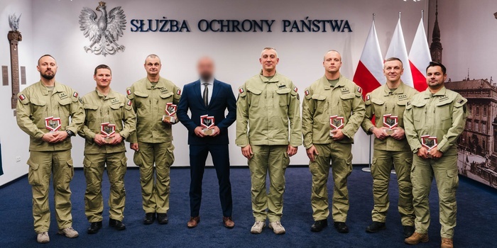 Foto. Służba Ochrony Państwa