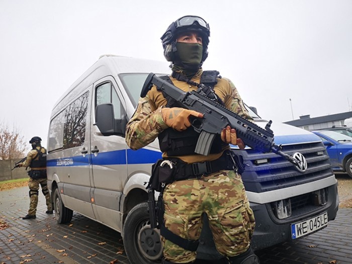 Ucieczki z konwoju przyczyny, sposoby, narzędzia. Fot.  Tomasz Nawrocki, Grupa Interwencyjna Służby Więziennej
&nbsp;