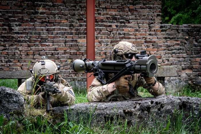 Granatnik Carl-Gustaf w JW AGAT. Fot. Norbert Kalisiński, Archiwum JW AGAT