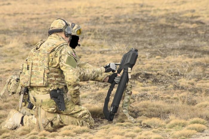 Lekki moździerz ANTOS. Fot. Norbert Kalisiński, archiwum JW AGAT