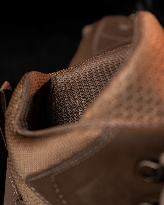 zbliżenie na wyściółkę buta